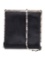 Tod's Black Satin Gunmetal Hardware Evening Bag