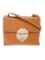 Michael Kors Brown Ostrich Gold-tone Hdw Shldr Bag