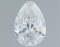 Gia Certified Pear Cut .70ct Si2 Diamond