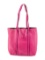 Marc Jacobs Pink Lthr Flat Handles Snap Cls Tote