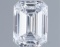 Gia Certified Emerald Cut .46ct Si2 Diamond