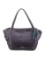 Coach 1941 Grey Leather Silver-tone Hdw Zip Tote