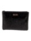 Kate Spade Black Glitter Zip Closure Portfolio