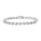 Brilliant .10ct Diamond Accent X Link Bracelet