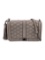 Rebecca Minkoff Grey Lthr Gunmetal Crossbody Bag
