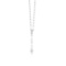 Sterling Silver Fine Rosary Chain & Bead Necklace