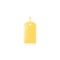 14k Gold Hang Tag Pendant