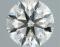 Gia Certified Round Cut .90ct Si1 Diamond