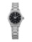 Tudor Style Blk Dial Women's Auto 28mm