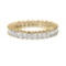 14k Gold Princess 2.91ct Diamond Eternity Ring