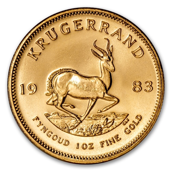 1983 South Africa 1 Oz Gold Krugerrand Bu