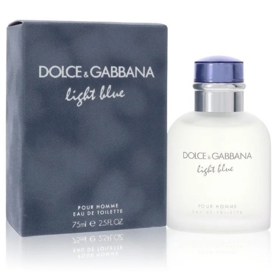 Dolce & Gabbana Light Blue Men's 2.5 Oz Spray
