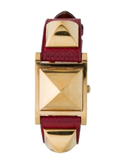 Hermes Medor White Dial Quartz Women's 23mm