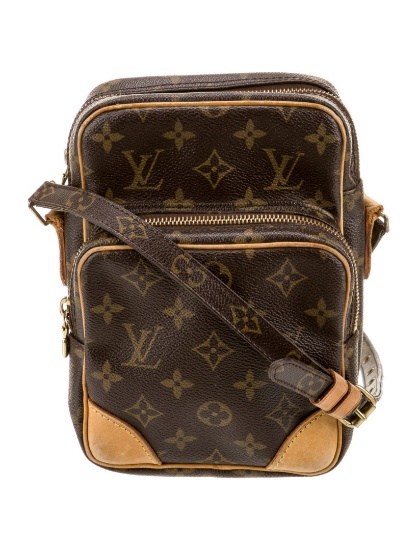 Louis Vuitton Mono Shldr Bag Brn Mono Shldr Bag