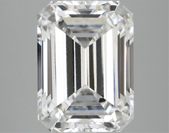 Igi Certified Emerald Cut 3.96ct Vs1 Lab Diamond