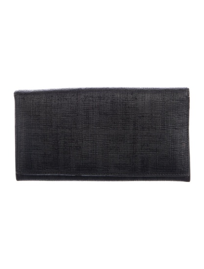 Fendi 2012 Printed Zucca Ff Continental Wallet