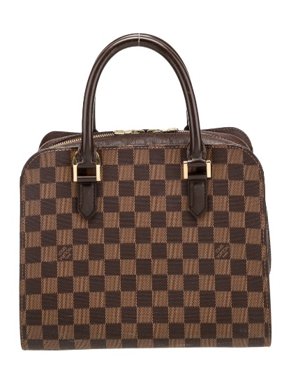 Louis Vuitton Ebene Top Handle Bag Vtg Top Hdl Bag