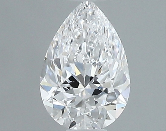 Gia Certified Pear Cut .31ct Si2 Diamond