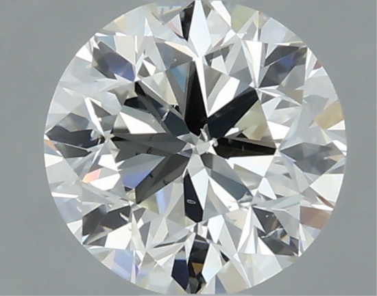 Gia Certified Round Cut .70ct Si2 Diamond