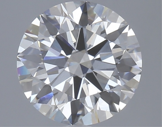 Igi Certified Round Cut 3.68ct Vs1 Lab Diamond