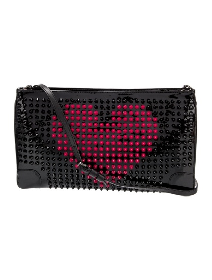 Christian Louboutin Patent Loubiposh Clutch