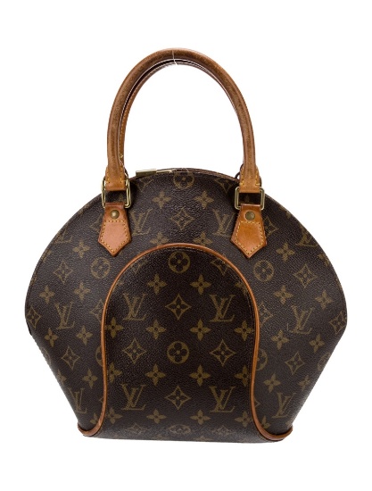 Louis Vuitton Vtg Ellipse Pm Brass Hdw Top Hdl Bag