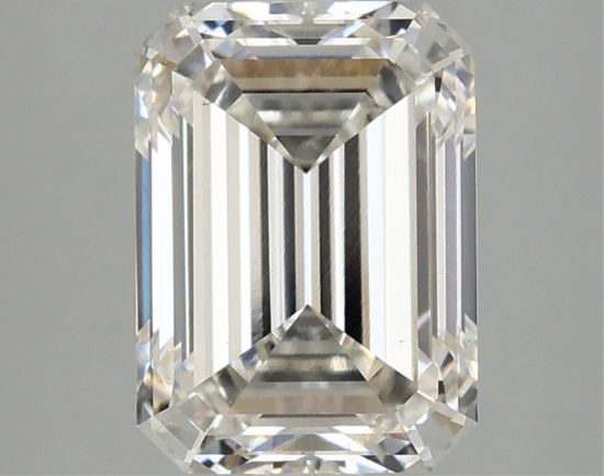 Igi Certified Emerald Cut 3.10ct Vs1 Lab Diamond