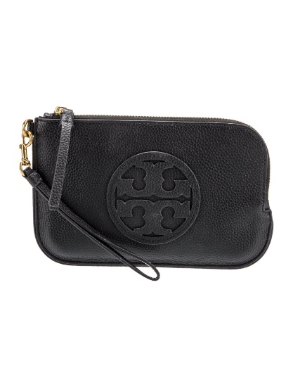 Tory Burch Black Lthr Gold-tone Hdw Crossbody Bag