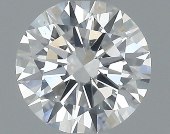 Gia Certified Round Cut .50ct Si2 Diamond