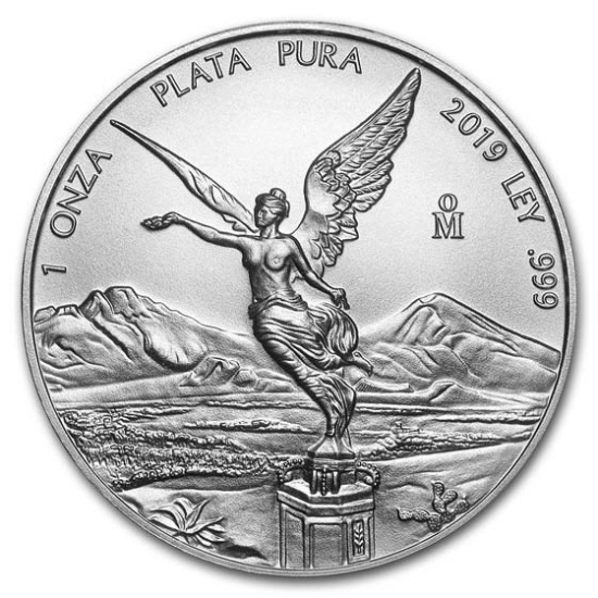 2019 Mexico 1 Oz Silver Libertad Bu