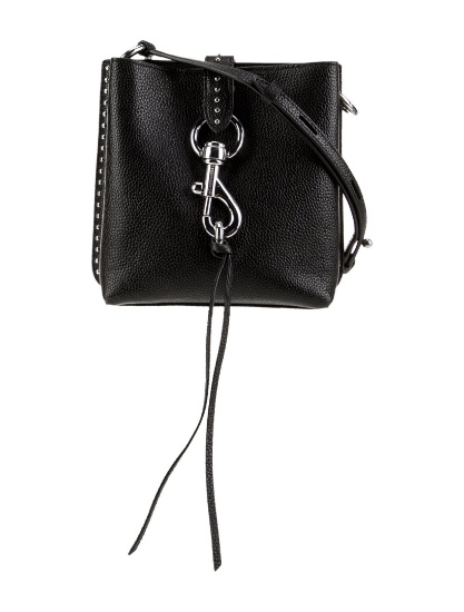 Rebecca Minkoff Black Leather Bucket Bag