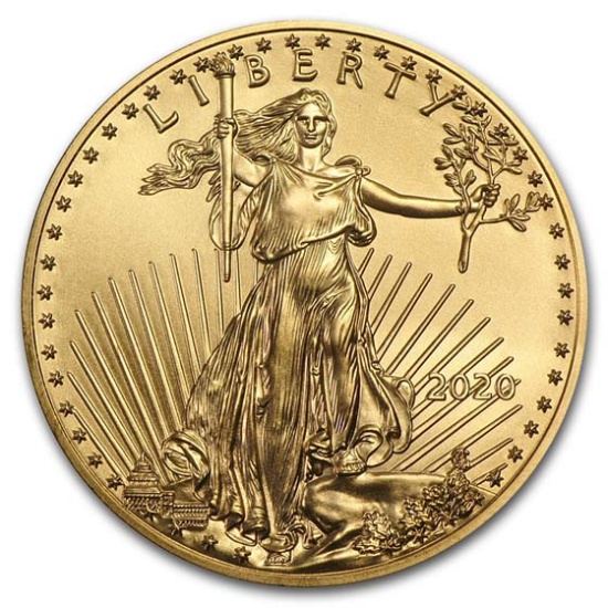 2020 1/4 Oz American Gold Eagle Bu