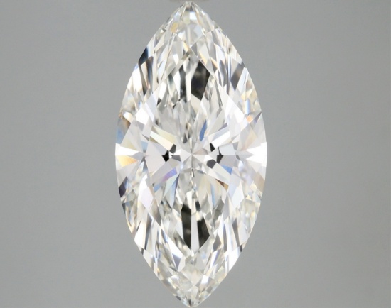 Igi Certified Marquise Cut 3.08ct Vvs2 Lab Diamond
