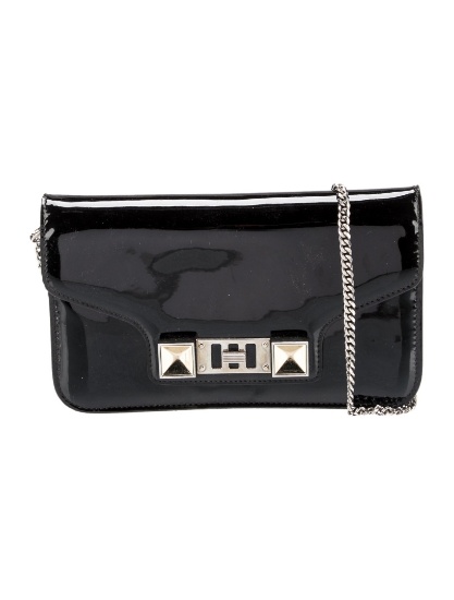 Proenza Schouler Graphic Print Snap Cls Clutch