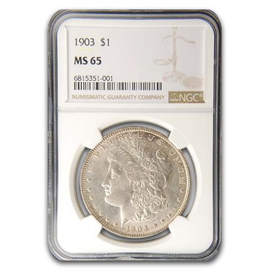 1903 Morgan Dollar Ms-65 Ngc