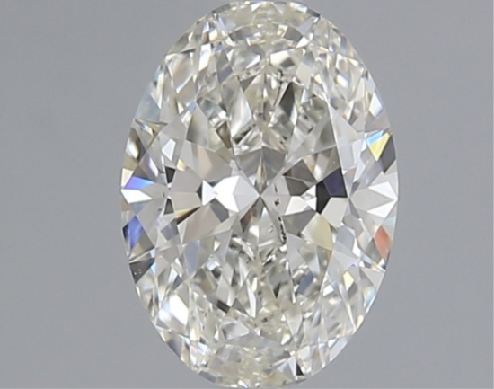 Gia Certified Oval Cut 1.01ct Si1 Diamond