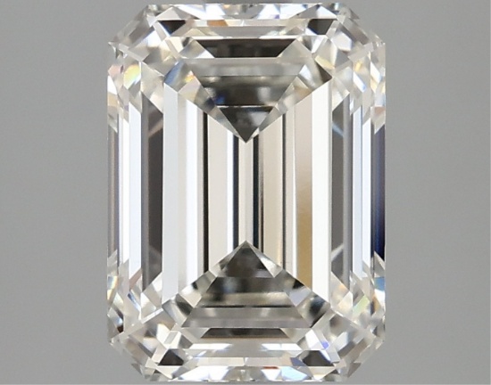 Igi Certified Emerald Cut 2.58ct Vvs2 Lab Diamond
