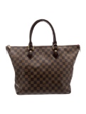 Louis Vuitton Saleya Mm Ctd Canvas Pattern Tote