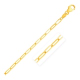 14k Gold Paperclip Chain
