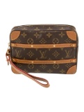 Louis Vuitton Soft Trunk Pouch Studded Clutch