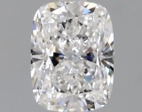 Igi Certified Cushion Cut .96ct Vs1 Lab Diamond