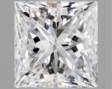 Igi Certified Princess Cut .97ct Vvs2 Lab Diamond