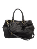 Prada Large Tessuto Nylon Snap Closure Tote