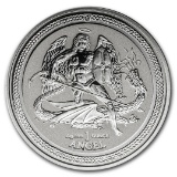 2016 Isle Of Man 1 Oz Silver Angel Reverse Proof