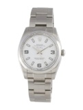Rolex Air-king Ss White Dial Automatic Men's 36mm