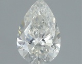 Gia Certified Pear Cut .31ct Si1 Diamond