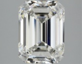 Igi Certified Emerald Cut 3.12ct Vs1 Lab Diamond