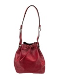 Louis Vuitton Noe Vintage Red Epi Bucket Bag
