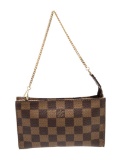 Louis Vuitton Ebene Acc. Vtg Brn Evening Bag