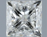 Gia Certified Princess Cut .50ct Si1 Diamond